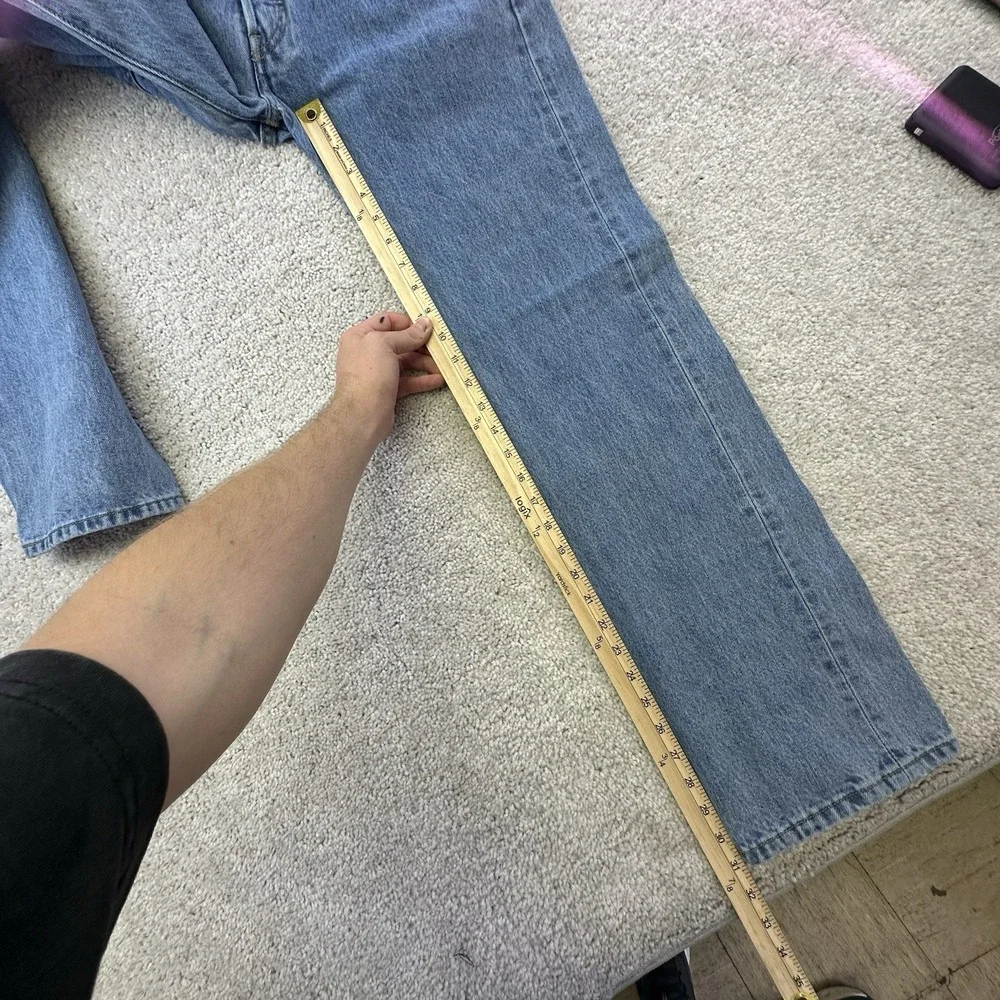 Levi's 501 XX Jeans 32x31 Blue Denim Straight Leg Button Fly 2000s